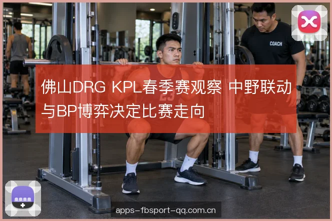 佛山DRG KPL春季赛观察 中野联动与BP博弈决定比赛走向